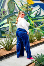 Load image into Gallery viewer, Blue Velvet Pants
